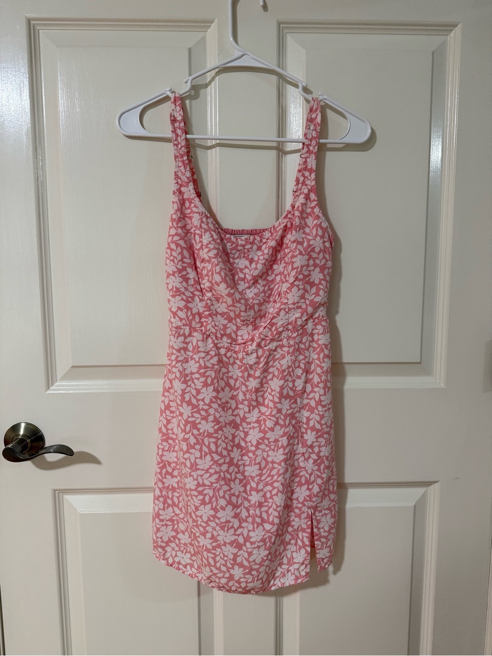 Abercrombie & Fitch Pink and White Floral Mini dress